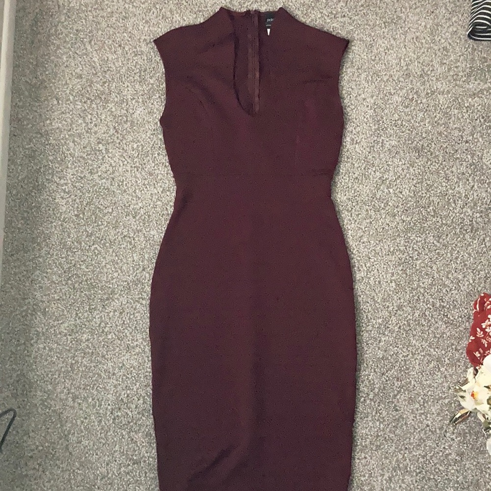Fairly new burgundy dress.